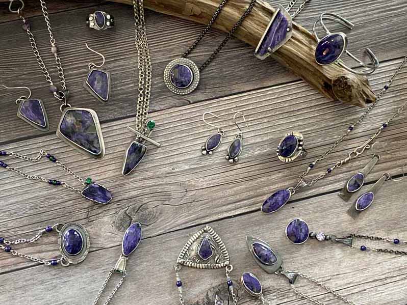 Vibrant Purple Charoite!