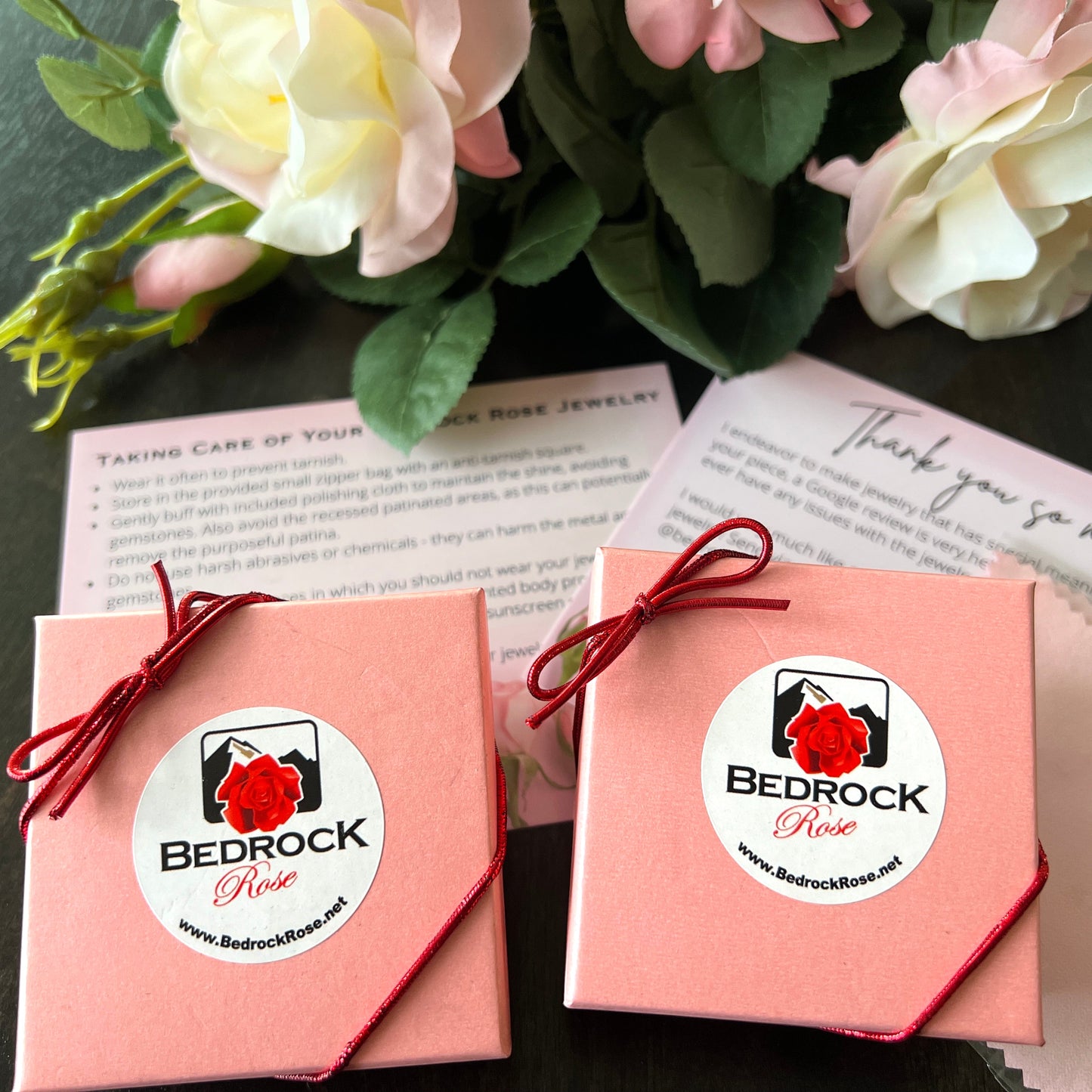 Bedrock Rose Jewelry Packaging