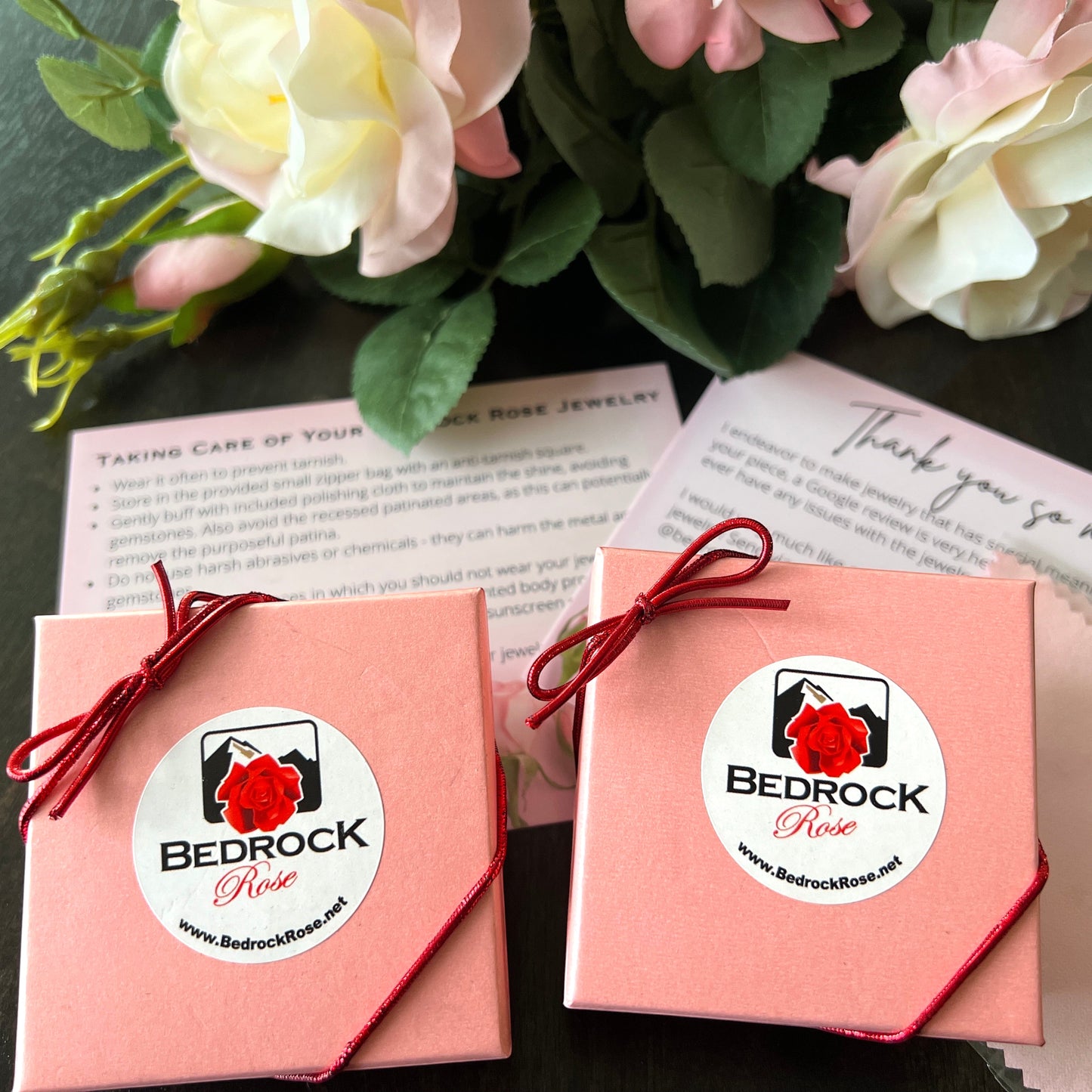Bedrock Rose Packaging