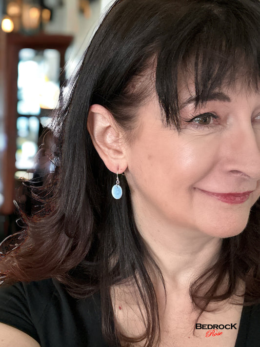 Star pattern jewelry, periwinkle earrings, celestial-inspired accessories, whimsical fashion, delicate design, enchanting accessories, playful star motifs, handmade jewelry