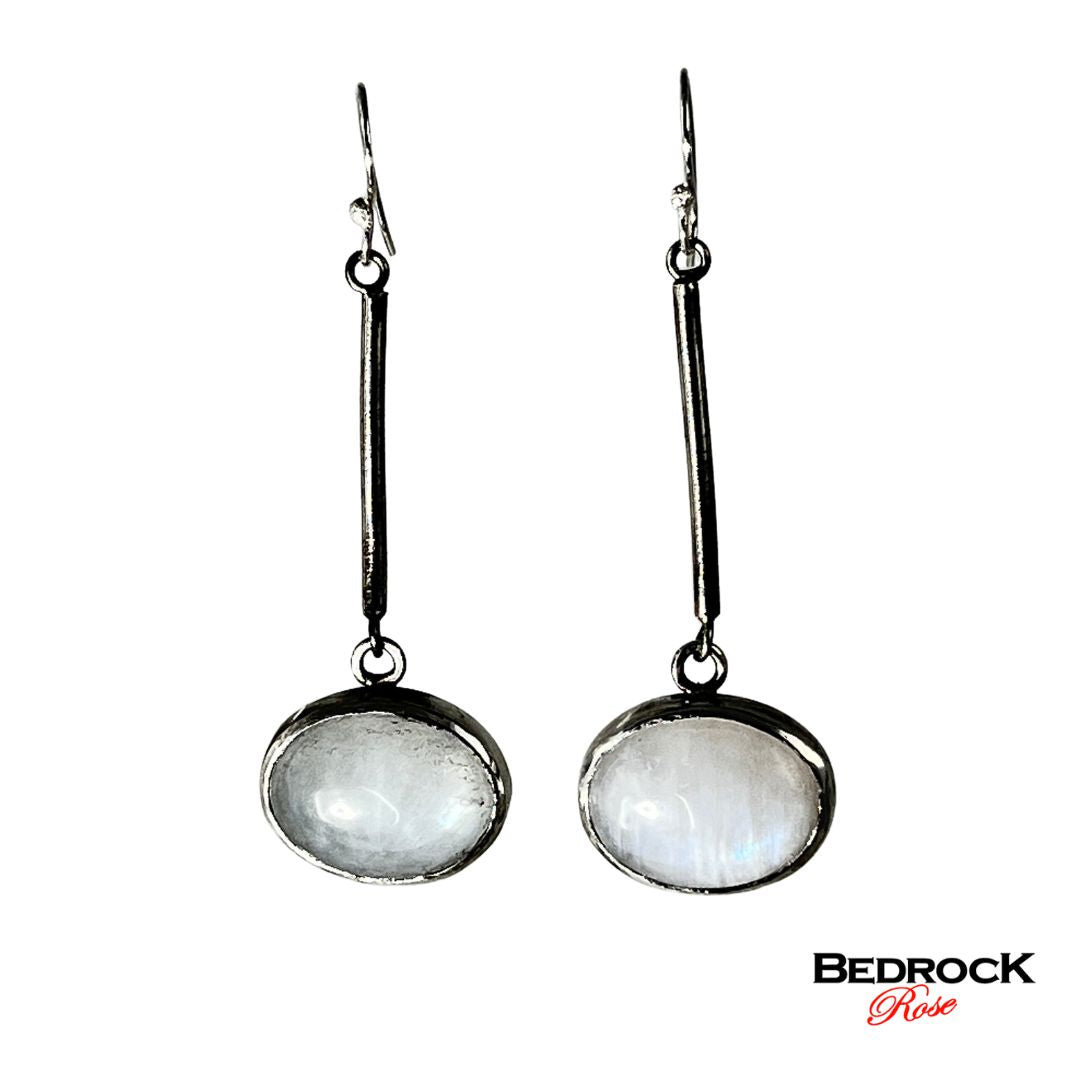 Moonstone earrings, handmade jewelry, ethereal accessories, healing jewelry, inner goddess jewelry, unique gemstone accessories, mystical gemstone jewelry