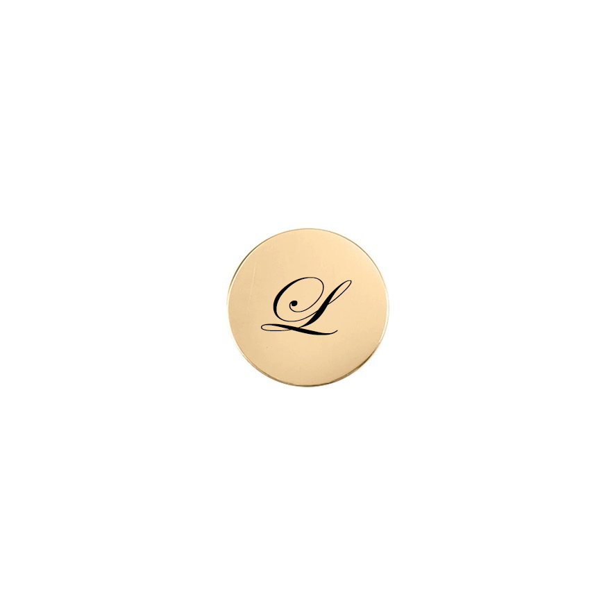 Personalized Mini Circle Bead Necklace Gold | Silver