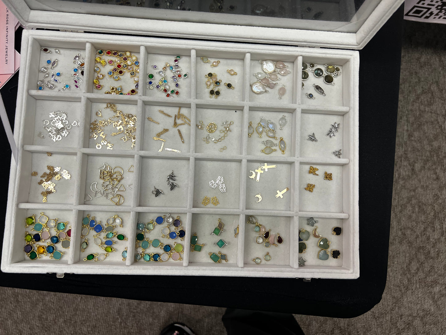 Infinity Jewelry charms, Infinity jewelry connectors, Permanent jewelry charms, permanent jewelry connectors