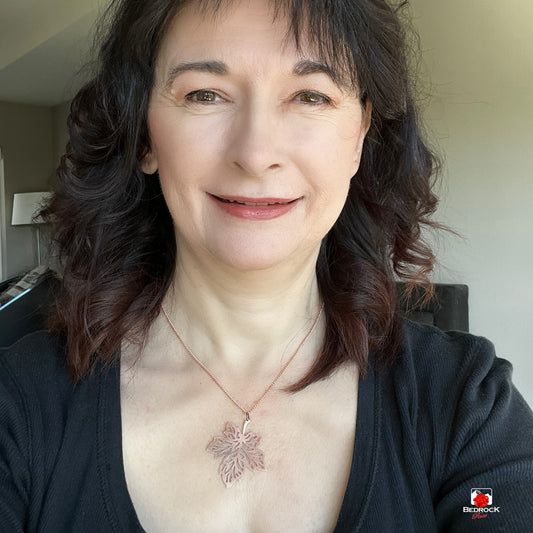 Copper Maple Leaf Necklace