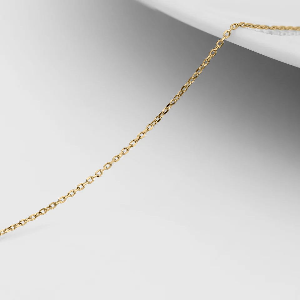 Personalized Mini Circle Bead Necklace Gold | Silver