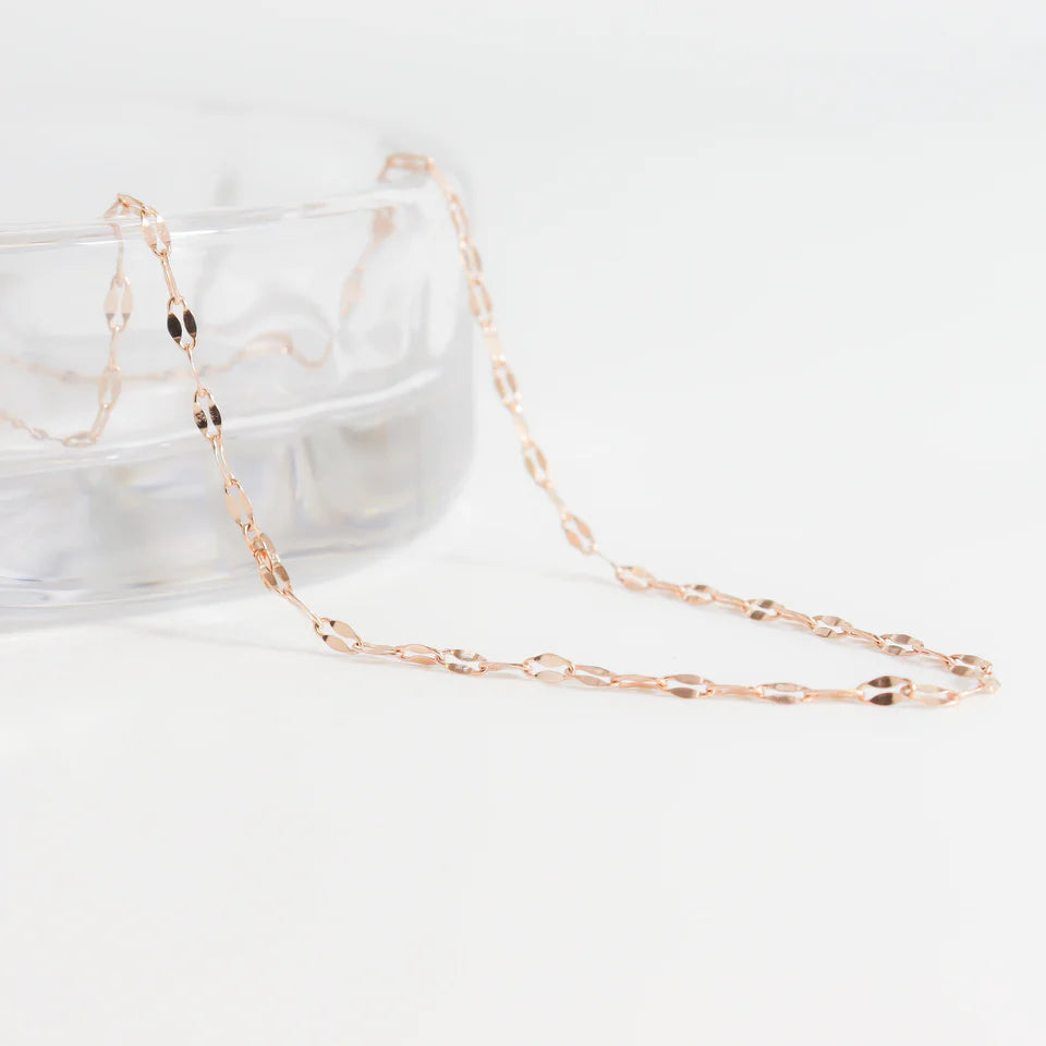 Personalized Engravable Mini Rose Gold Round Pendant