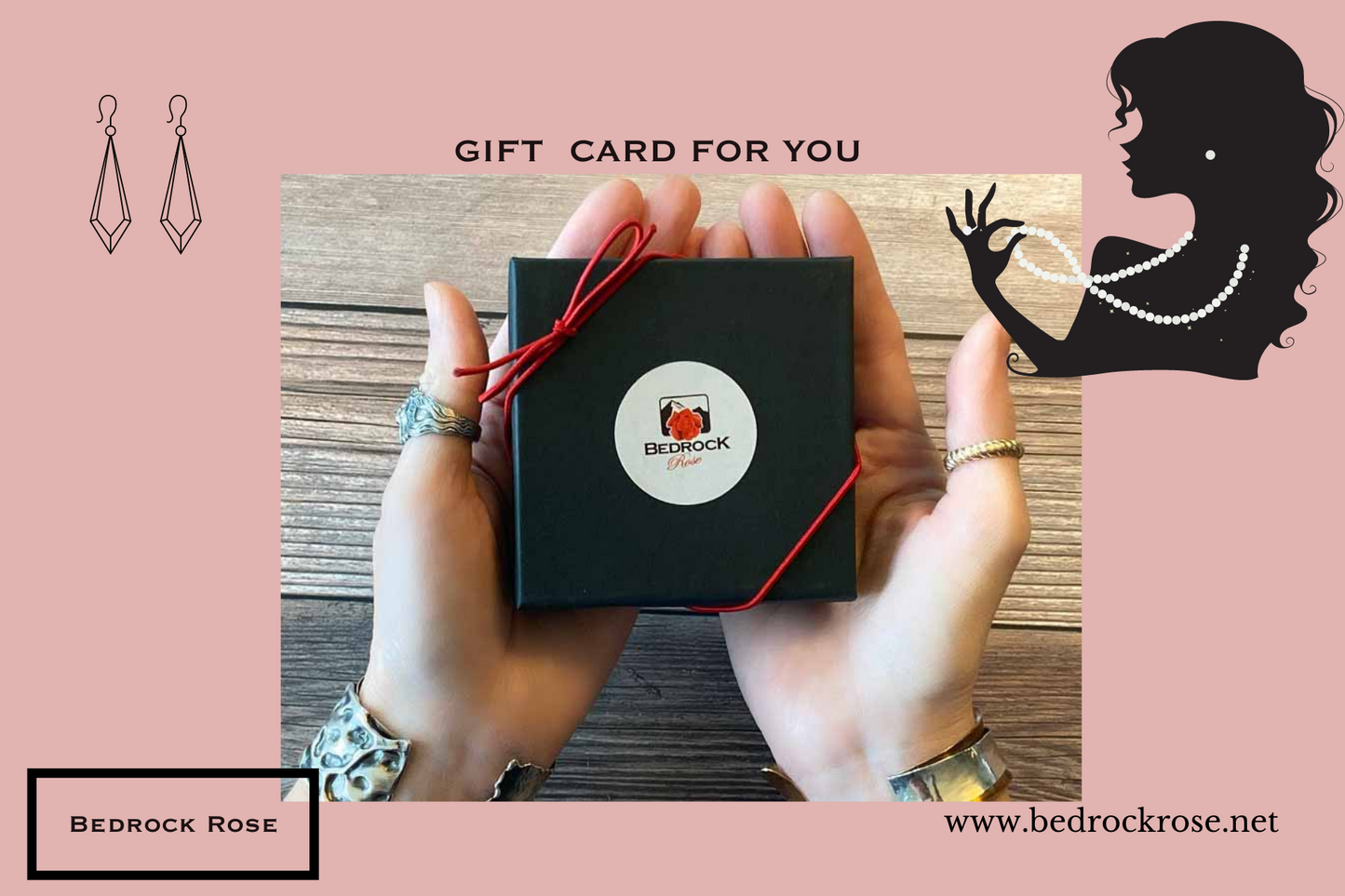 Bedrock Rose Gift Card Bedrock Rose