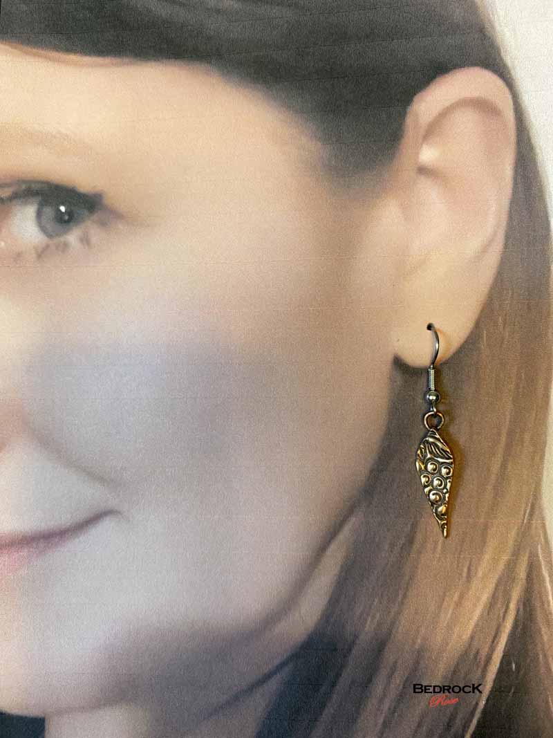 Arabesque Grapevine Dangling Earrings Bedrock Rose, Rose gold-hue, Wine-inspired, nature-inspired jewelry