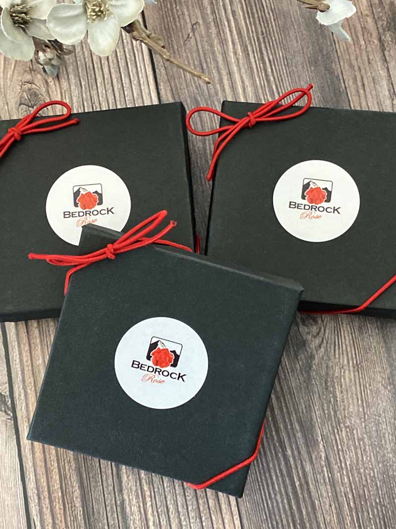 Bedrock Rose Jewelry Gift Packaging