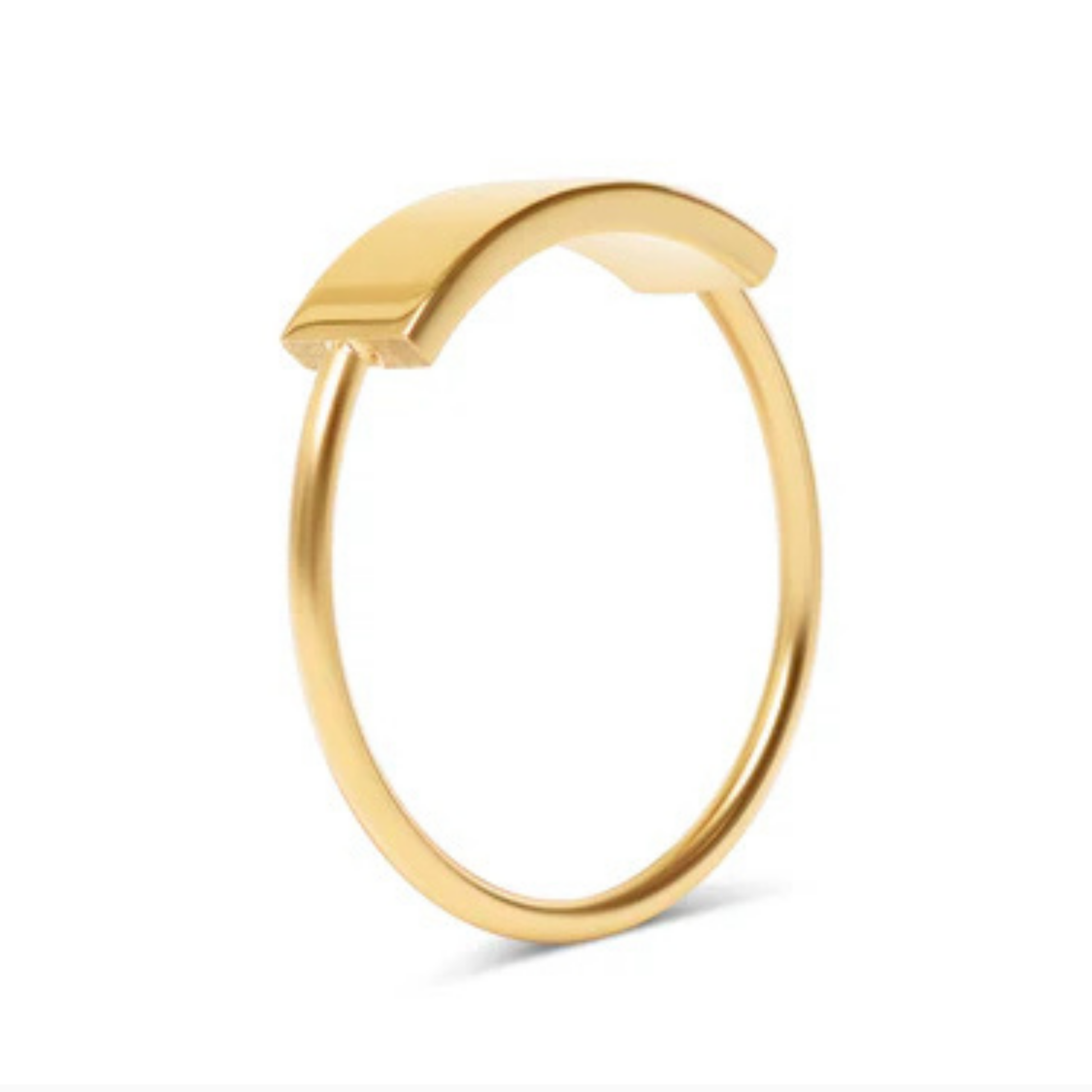 gold ring, statement ring, stainless steel, hypoallergenic, affordable jewelry, gift for her, engraveable, personalizable
