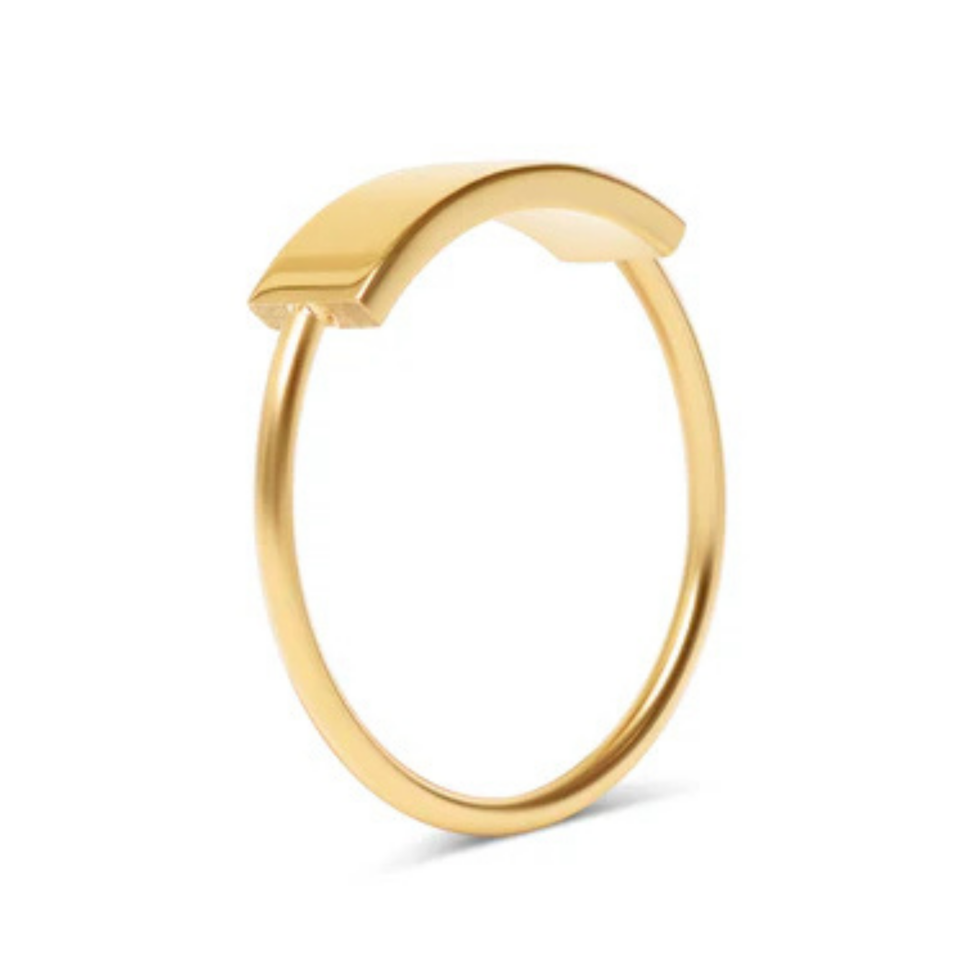 gold ring, statement ring, stainless steel, hypoallergenic, affordable jewelry, gift for her, engraveable, personalizable
