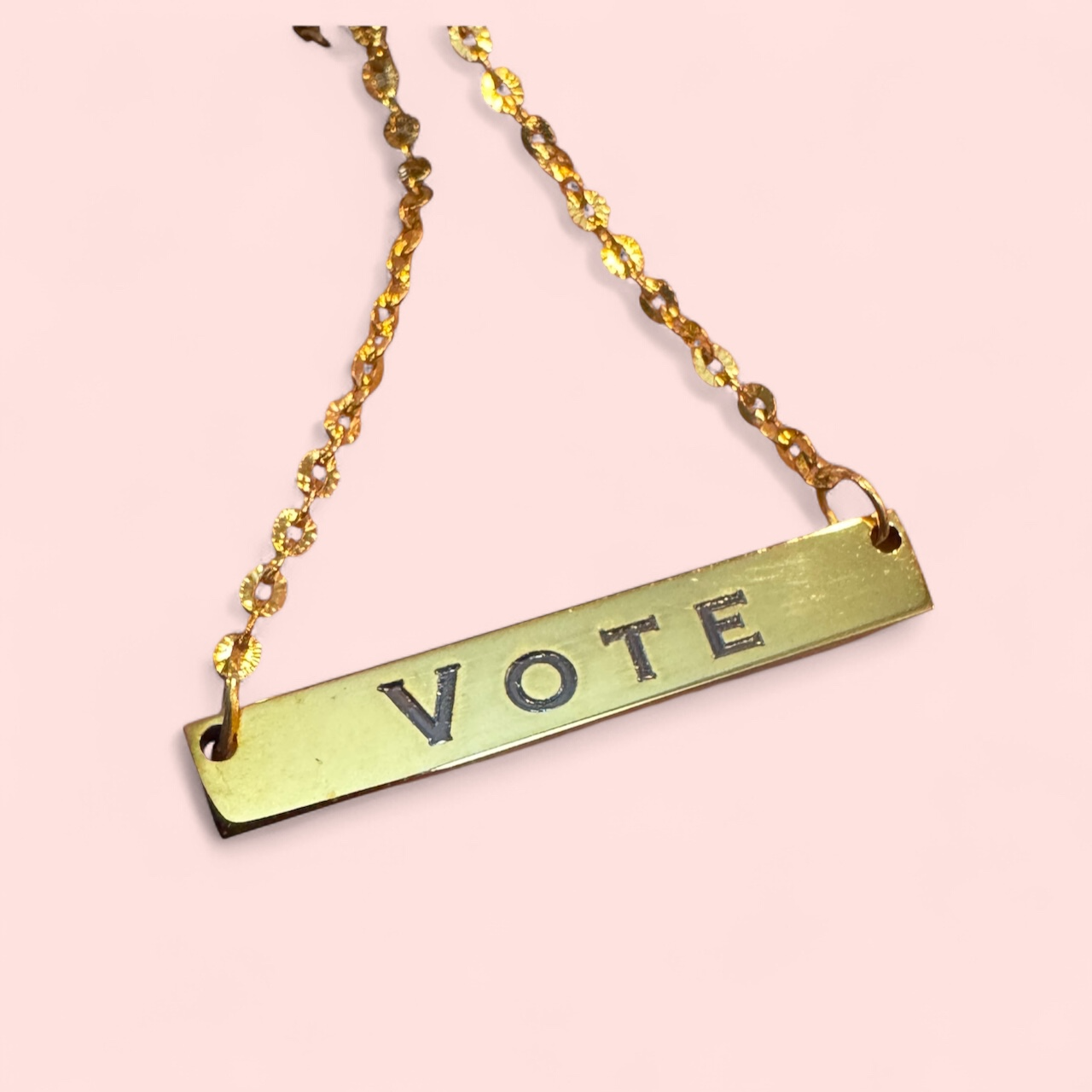 Personalized Bar Necklace