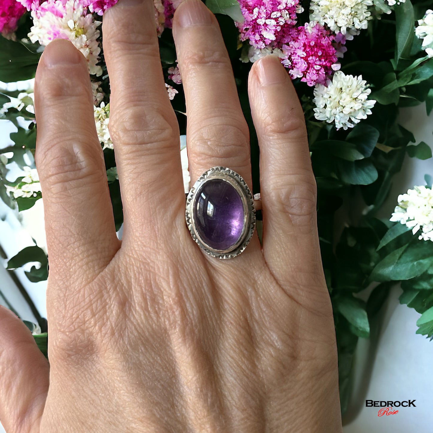 Amethyst ring, handcrafted jewelry, purple gemstone ring, birthstone jewelry, statement ring, healing gemstones, unique gemstone jewelry