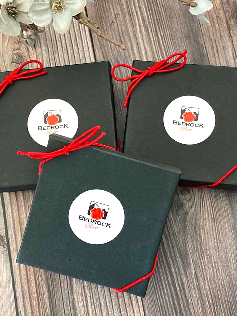 Bedrock Rose Jewelry Gift Packaging