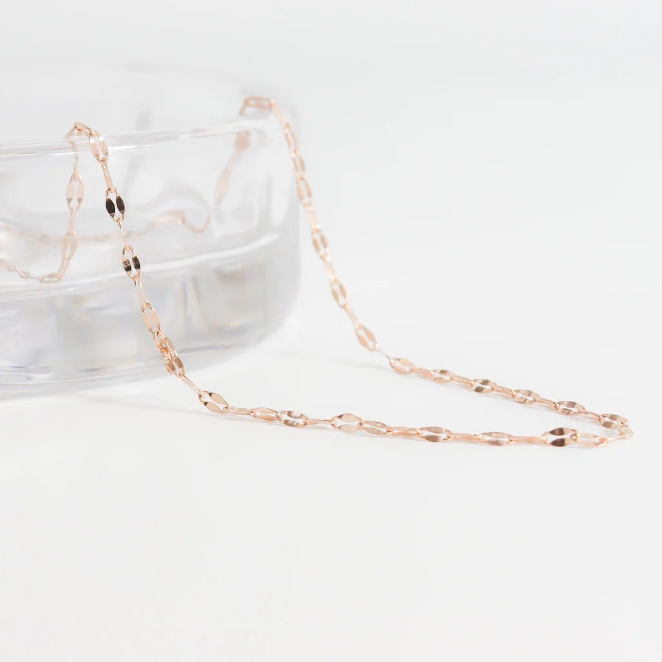 Personalized Engravable Mini Rose Gold Round Pendant